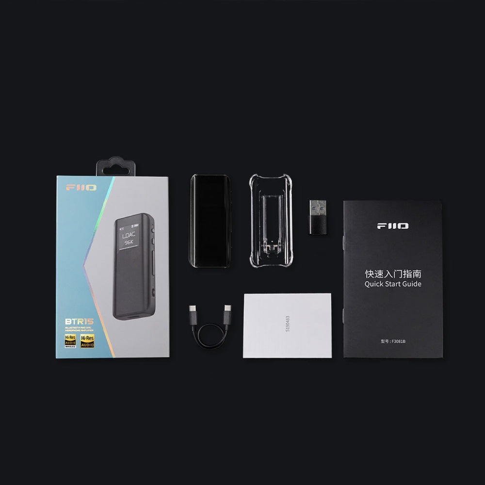 FiiO BTR15 Portable Bluetooth DAC and Headphone Amplifier