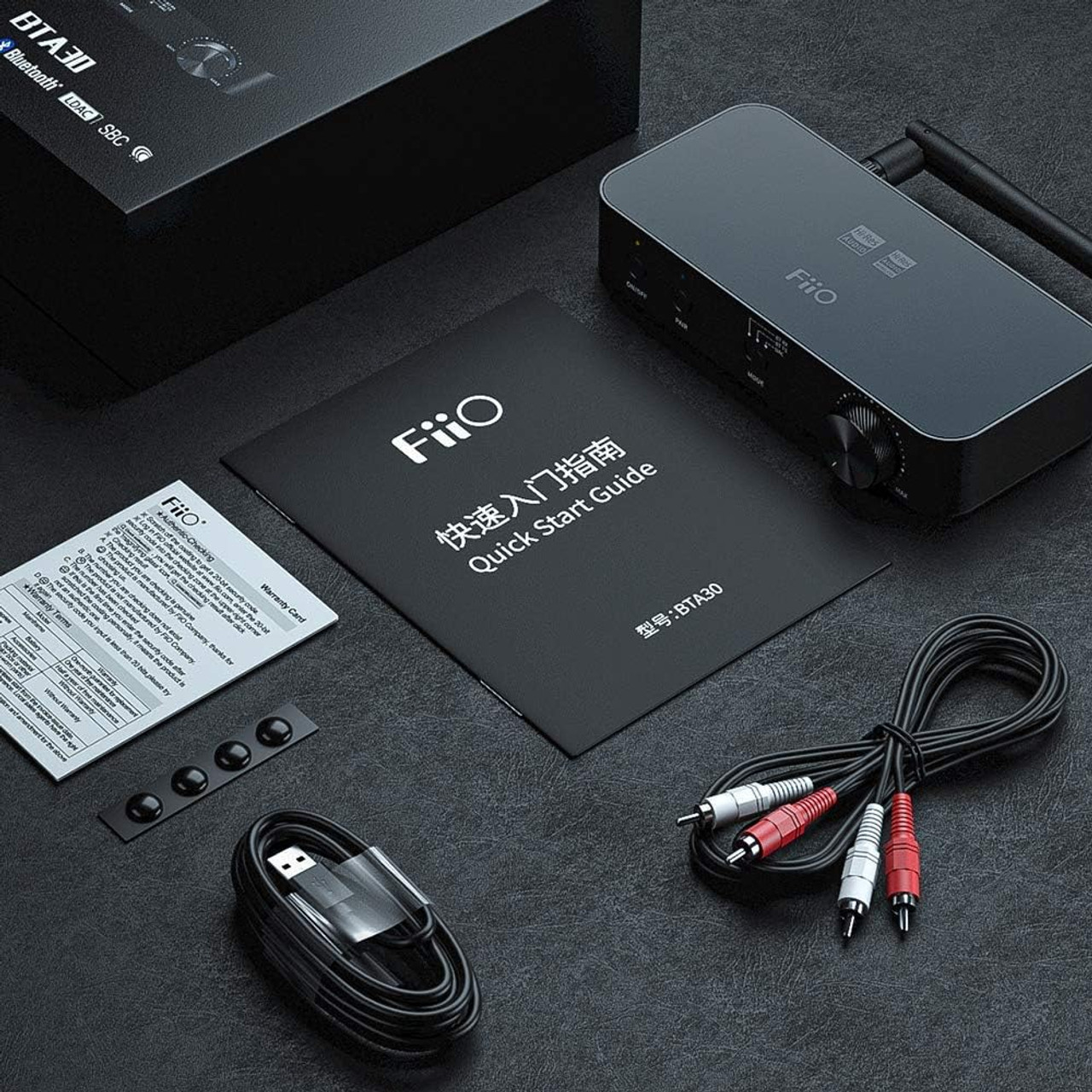 PC周辺機器 fiio BTA30pro FiiO BTA30 Pro Bluetooth Transmitter and Receiver with DAC