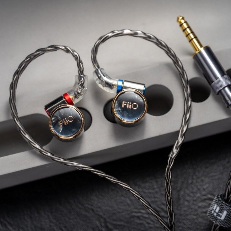 Fiio Fd3 Pro Earphones Hi-res 1dd In-ear Monitors Mmcx Connector Flagship-level Dlc Diamond Diaphragm Black - Foto 1