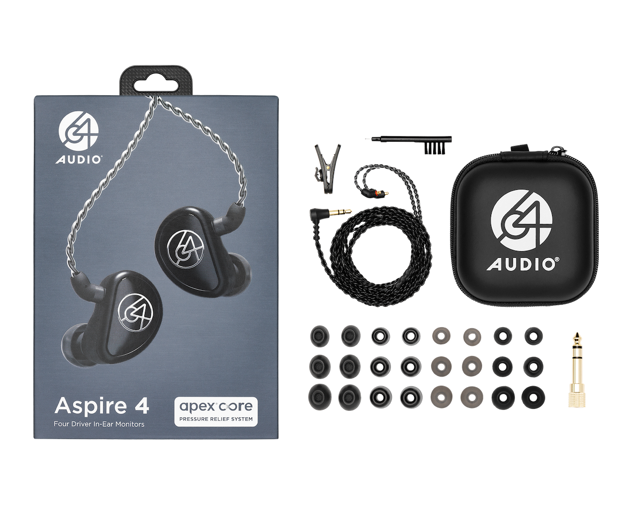 イヤホン 64 audio Aspire 4 64 Audio Aspire 4 In-Ear Monitors