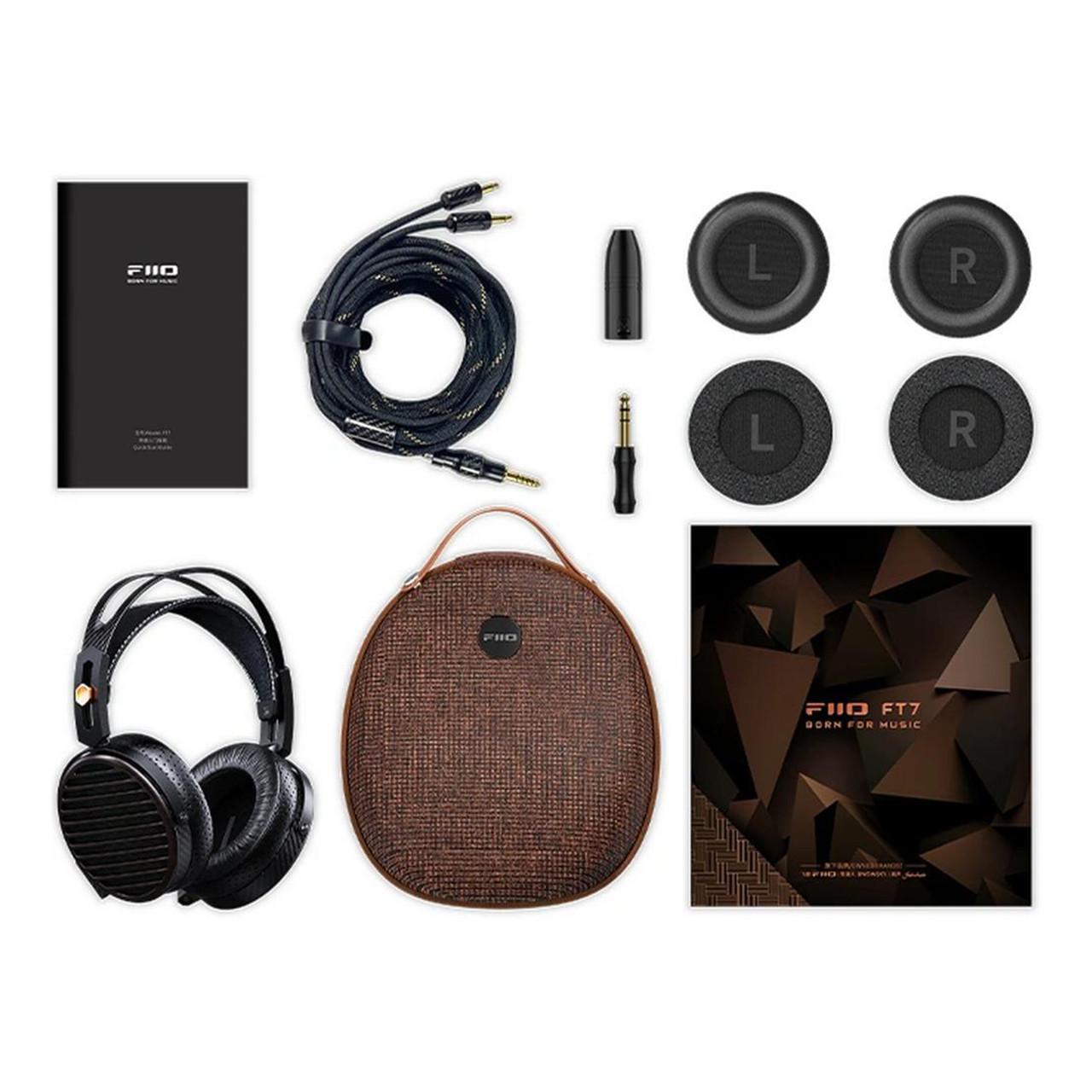 FiiO FT7 Open-Back Planar Headphones
