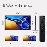 Sony 65" BRAVIA 8 II 4K QD-OLED TV
