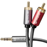 Ultralink Performance 3.5mm Mini to RCA Cable — 2M/6FT Ultralink Performance 3.5mm Mini to RCA Cable — 2M/6FT