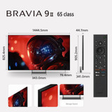 Sony 65" BRAVIA 9 II True RGB 4K TV — Coming Mid June
