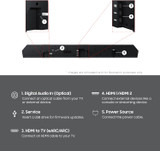 Samsung HW-Q900H Soundbar with Wireless Subwoofer