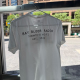Bay Bloor Radio "Turntable" White T-Shirt