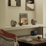 KEF LS LUXE Wireless Powered Bookshelf Speaker System