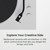 Kanto OBI3 G2 Turntable with Bluetooth and Phono Preamp
