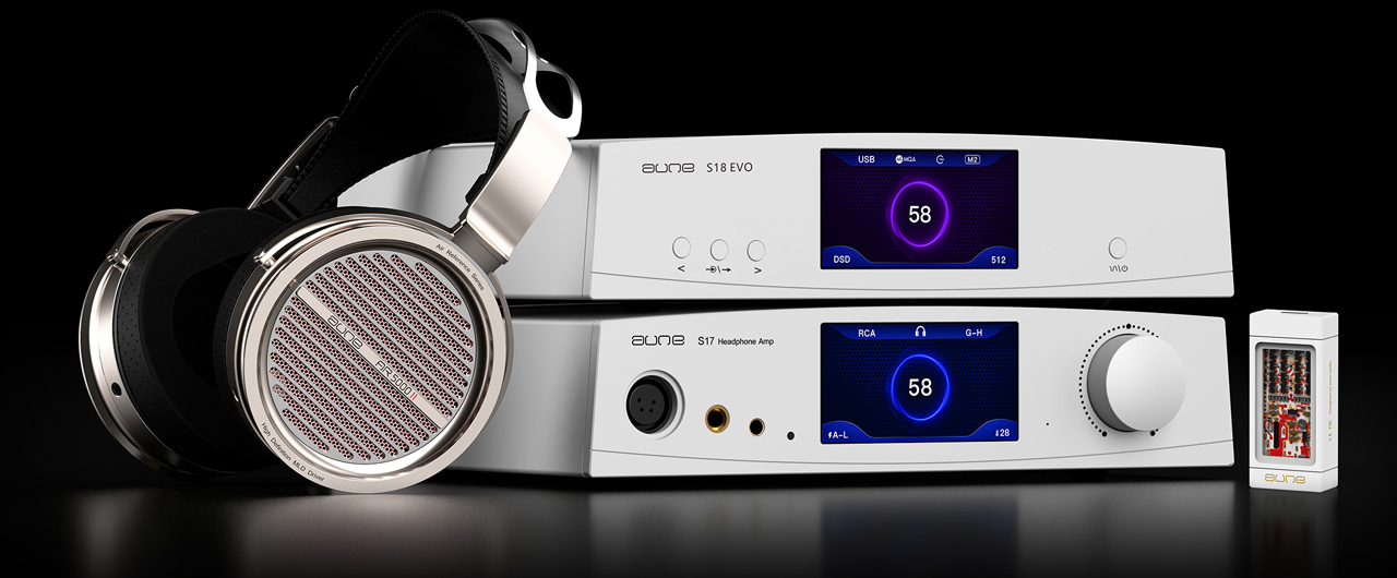 Aune AR5000 MK2 Open-Back Headphones + Bonus Stand