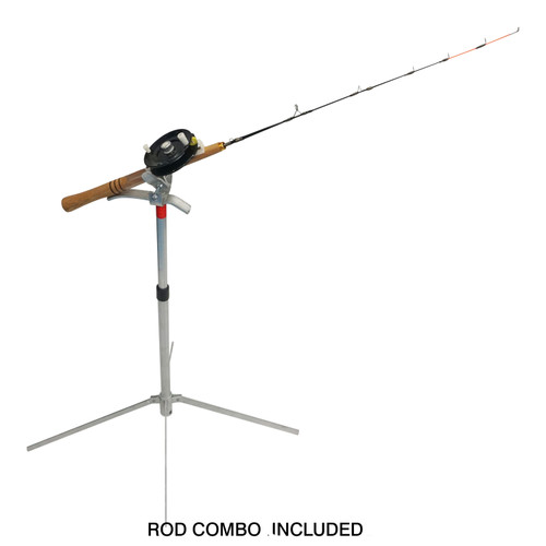 ROCK-IT PREMIUM TELESCOPIC TIP-DOWN COMBO W/ LINE