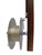 JIG-A-WHOPPER MAMMOTH PRO WOOD TIP-UP W/ 1500' SPOOL & RULER