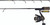 HT ARCTIC FUSION TX 25 INCH MEDIUM ACTION ICE COMBO
