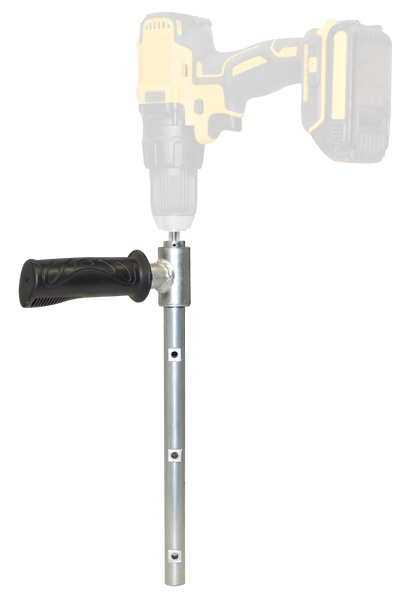 UNIVERSAL DRILL ADAPTER WITH EXTENSION AND SURE GRIP HANDLE