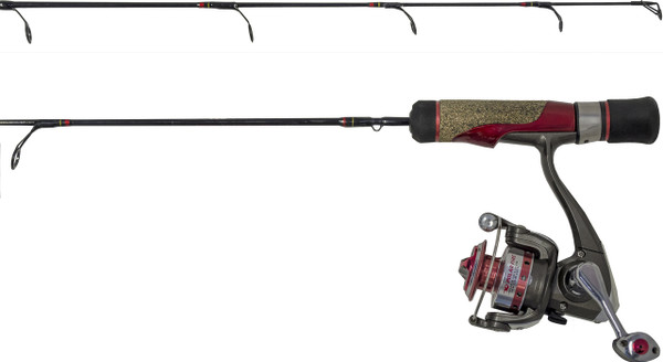 POLAR FIRE VORTEX XTREME 25" LIGHT ACTION W/6 BEARING VTX-106A REEL