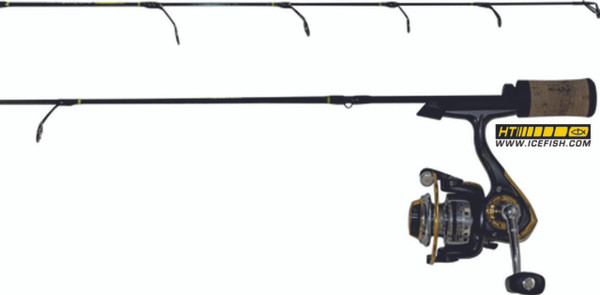 HT ARCTIC FUSION TX 25 INCH MEDIUM ACTION ICE COMBO