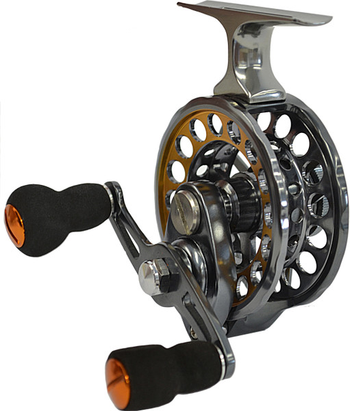 POLAR FIRE DELUXE TIGHTLINE REEL W/4 BEARINGS AND POS. DRAG SYSTEM