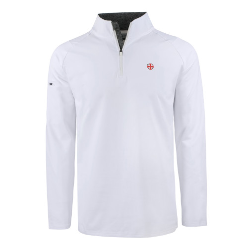 Quarter Zip (White)