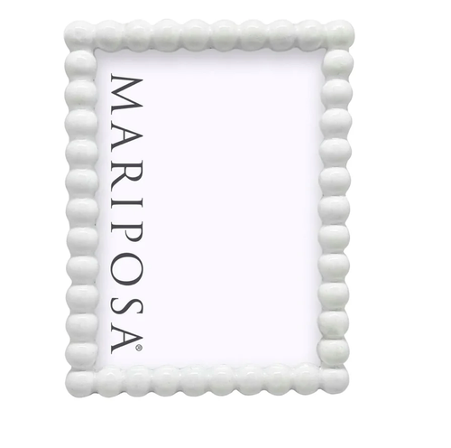 White Baubles 5x7