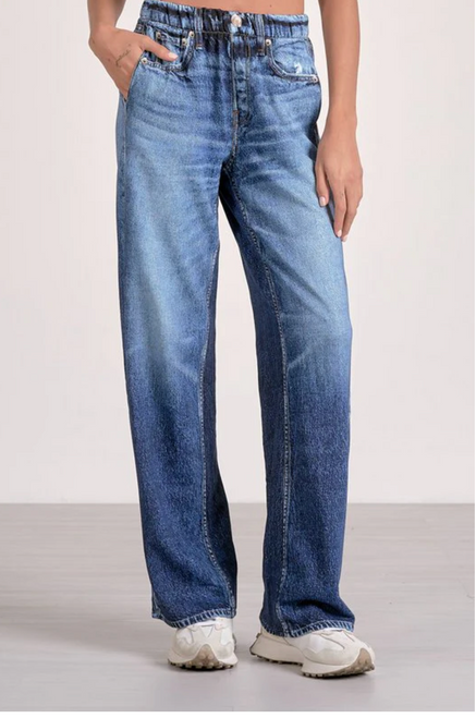 Faux wide leg
