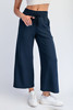 Modal Crop Wide Pant
