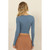 Squareneck Long Sleeve Blue Squareneck Long Sleeve Blue
