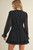 Tie Front Ruffled Dress