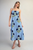 Ocean Bloom Midi Dress