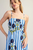 Ocean Bloom Midi Dress