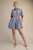 Short-Sleeve Belted Shirt Dress