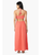 Flower Cutout Maxi Dress