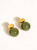 Velisse Green Marble Earring