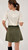 Faux Suede Belt Skirt