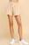 Piped Drawstring Sweat Short