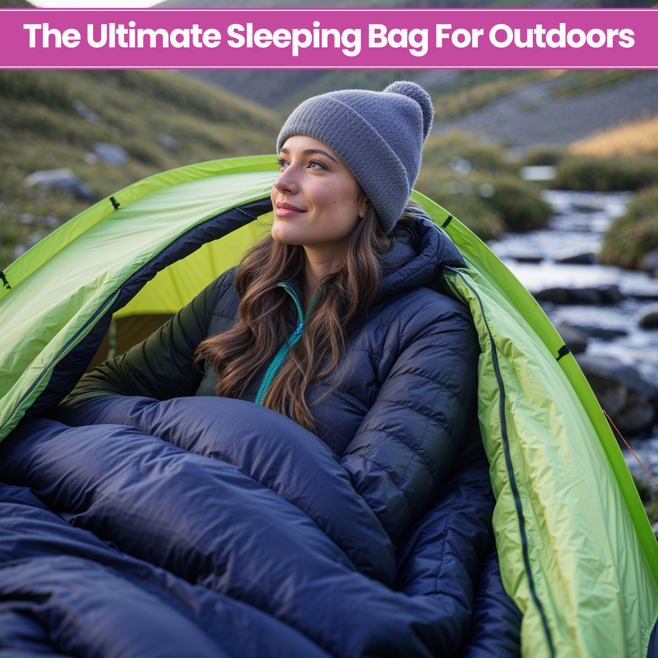Neel Blue Sleeping Bag