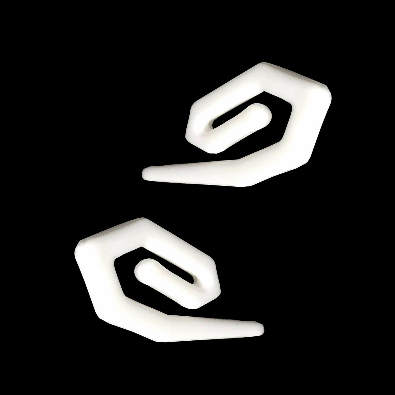 Securit 28mm Plastic Curtain Hooks for Header Tape - 300pcs