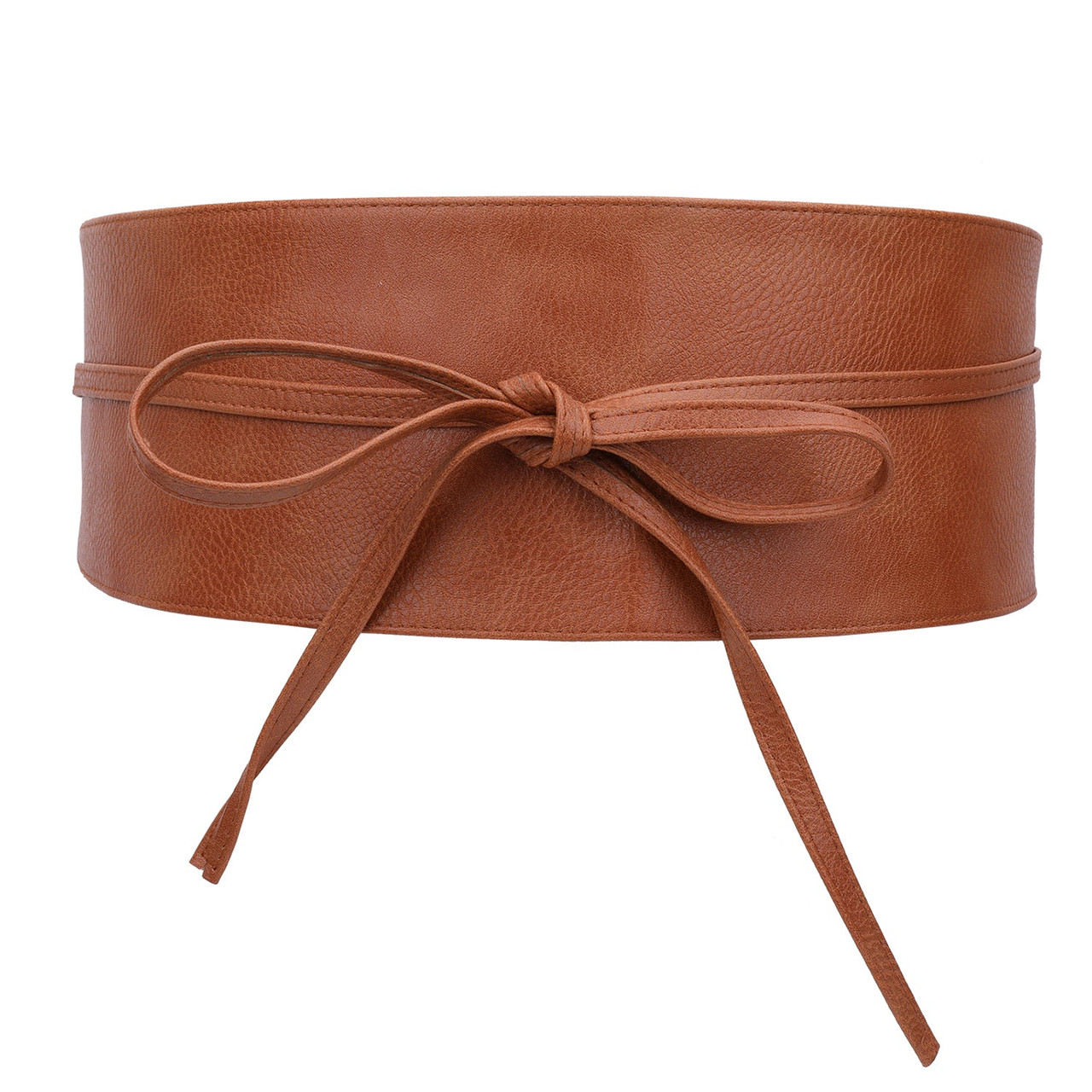 Obi Soft PU Leather Belt Wraparound Cinch Band Corset Fashion For Valentine Gift
