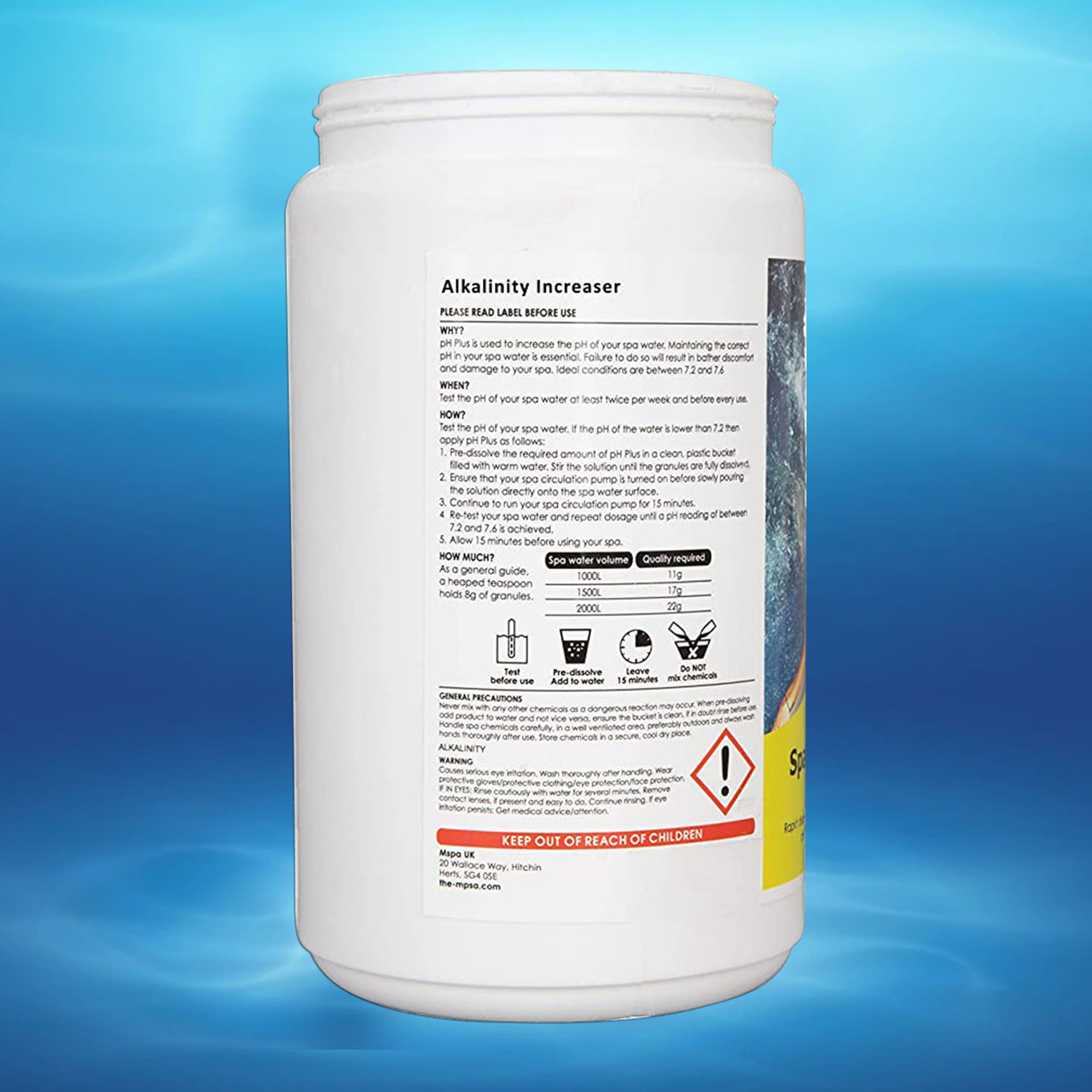 Plus Alkalinity Increaser - 1kg