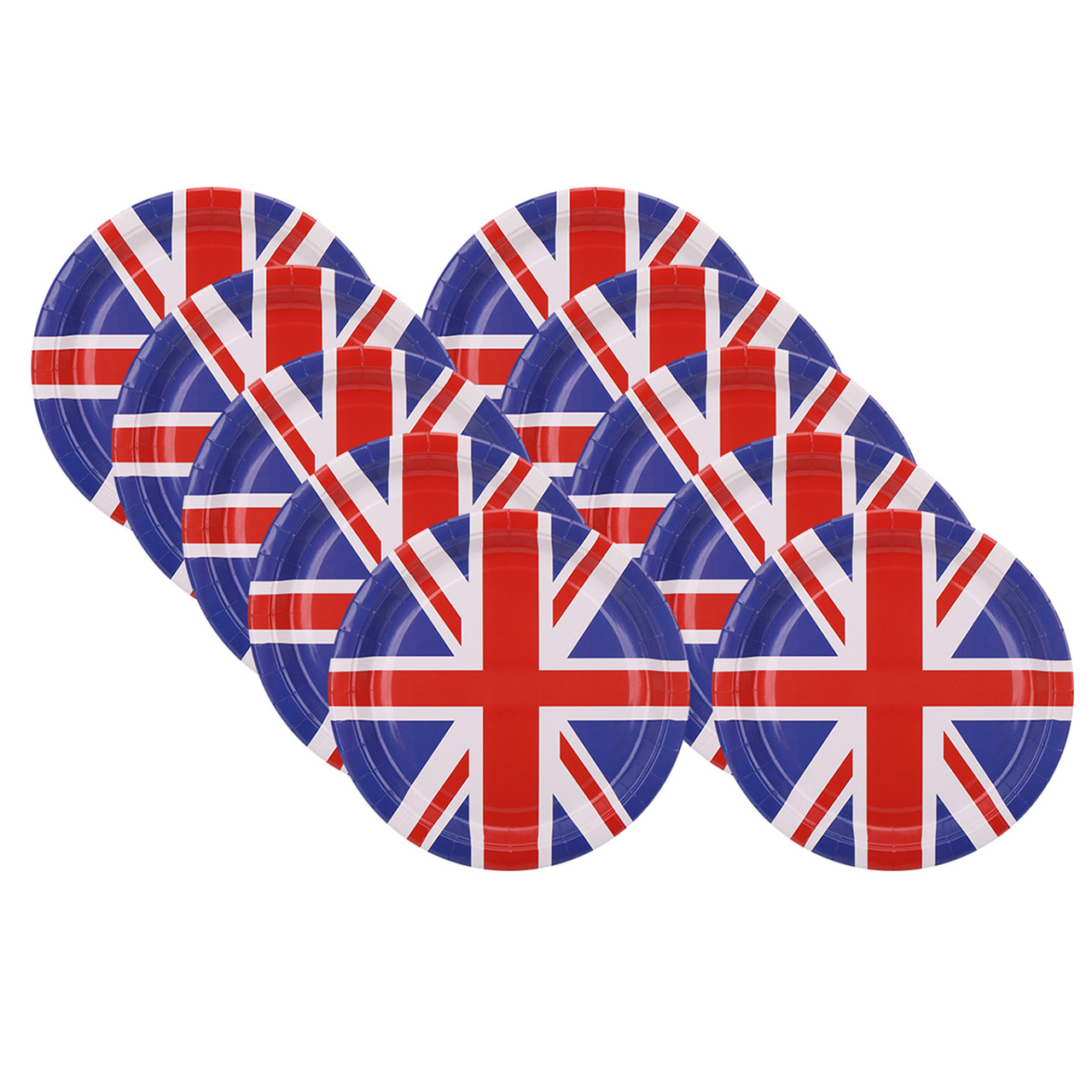 Union Jack Paper Plate - 23cm