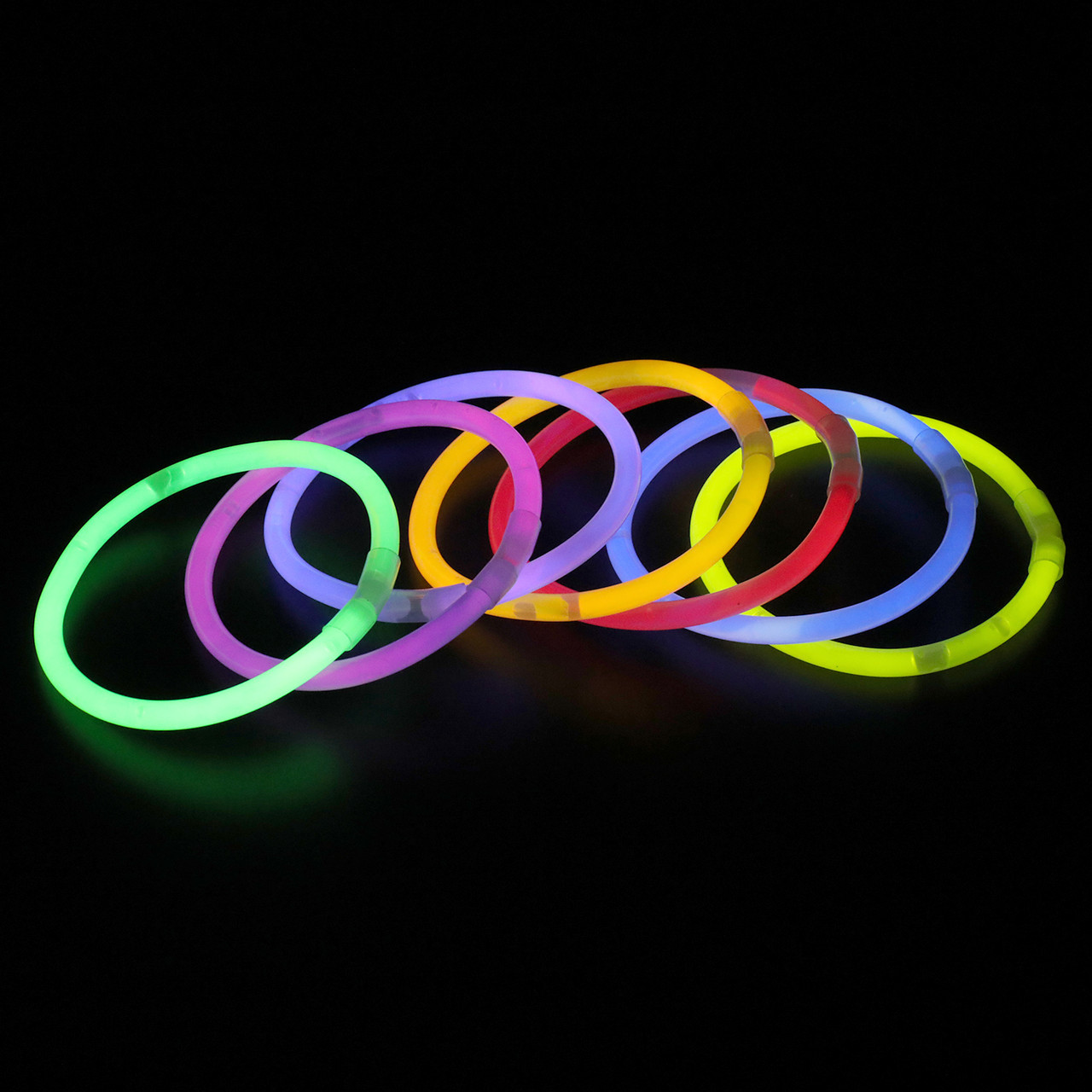 200pcs Premium 8 Inch Glow Sticks