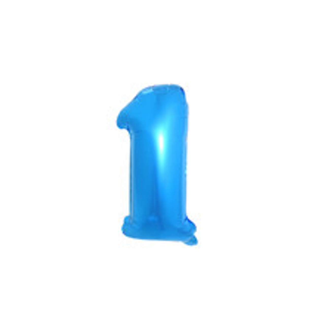 Large Foil Number Balloons - Blue