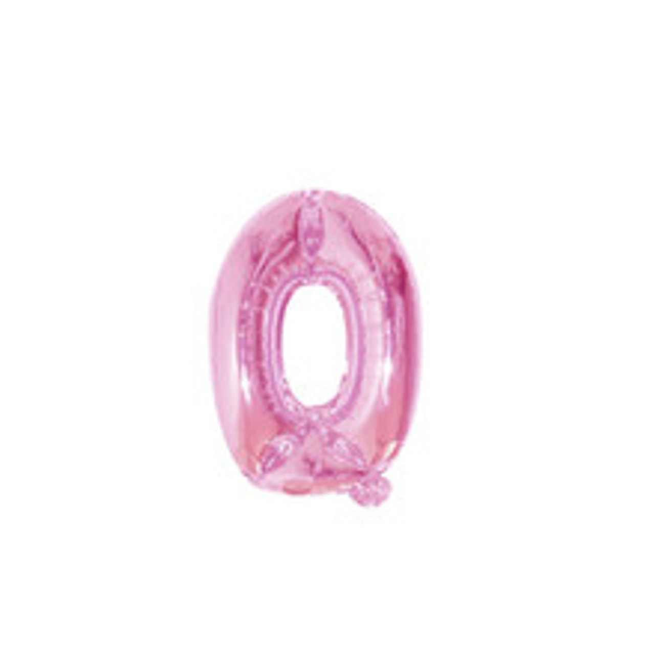 Large Foil Number Air-fill and Helium Balloons (0-9) - Pink