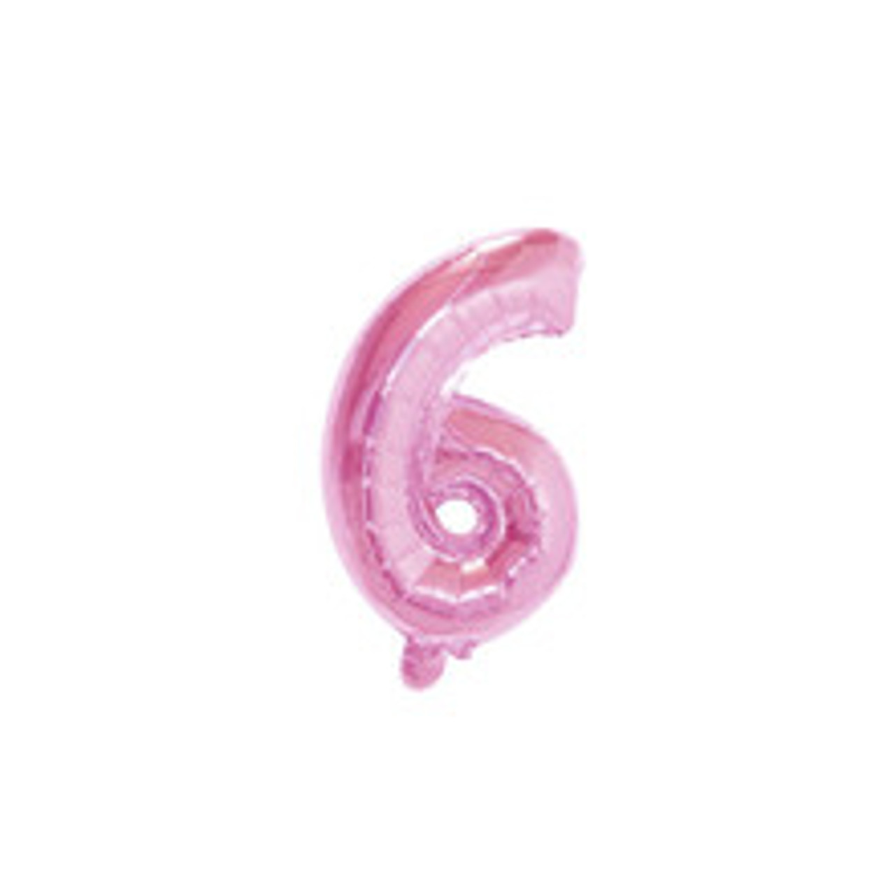 Large Foil Number Air-fill and Helium Balloons (0-9) - Pink
