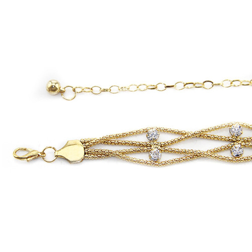 Silver, Gold Rhinestone Diamante Waist Chain Belt for Women Fashion Accessory