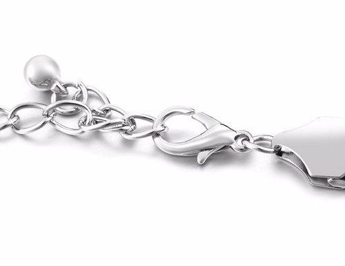 48" Silver Flower Diamante Waist Chain Belts for Women Fashion Accessory