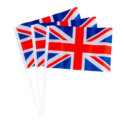 Union Jack PVC Hand Flags