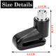 Anti-Theft Disc Brake Lock with 2 Keys