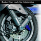 Anti-Theft Disc Brake Lock with 2 Keys