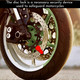 Anti-Theft Disc Brake Lock with 2 Keys