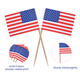 USA Flag Printed Cocktail Sticks - 50pcs