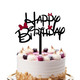 Acrylic Cartoon Theme Happy Birthday Cake Topper
